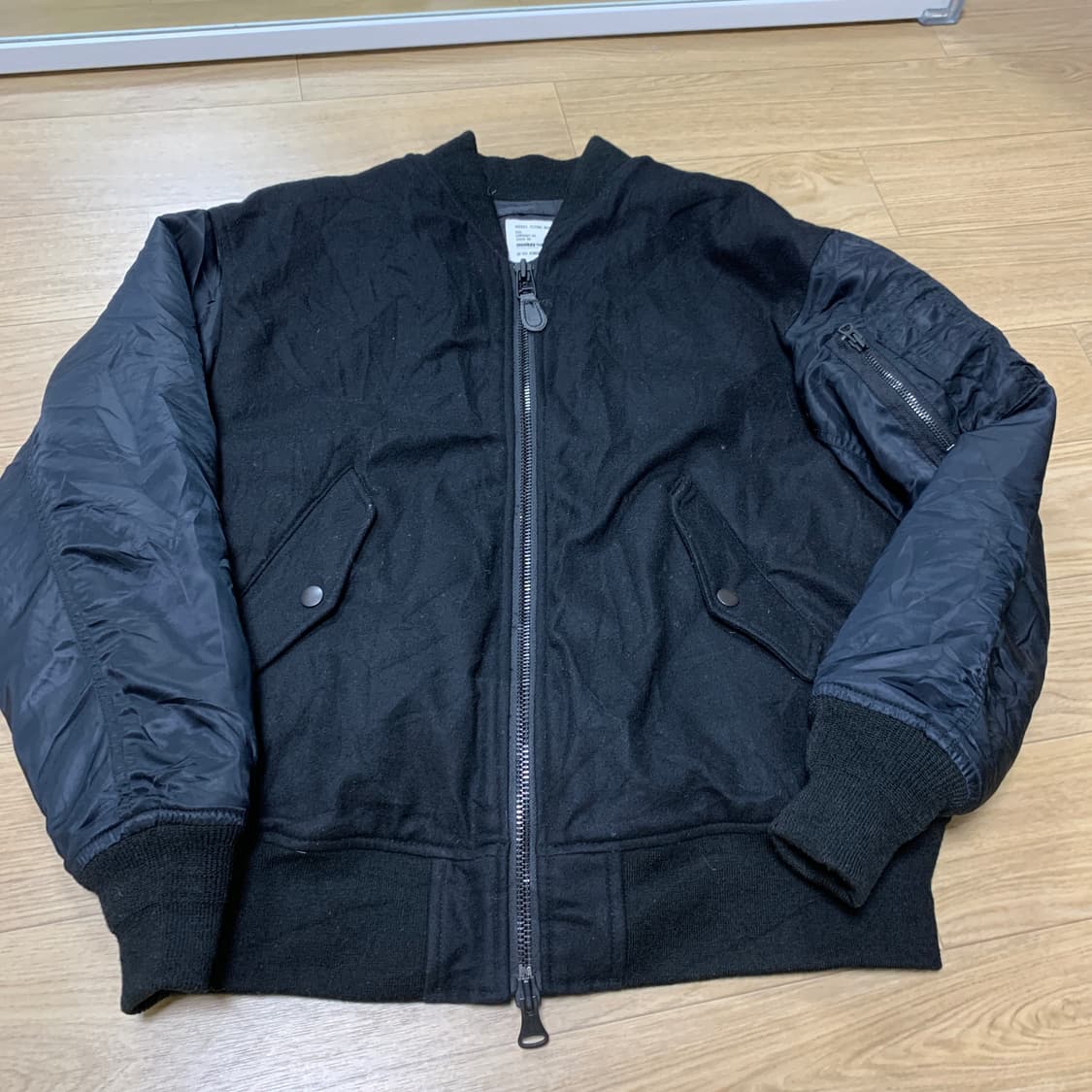 S-95) monkeytime 몽키타임 울배색 ma-1 상품이미지1