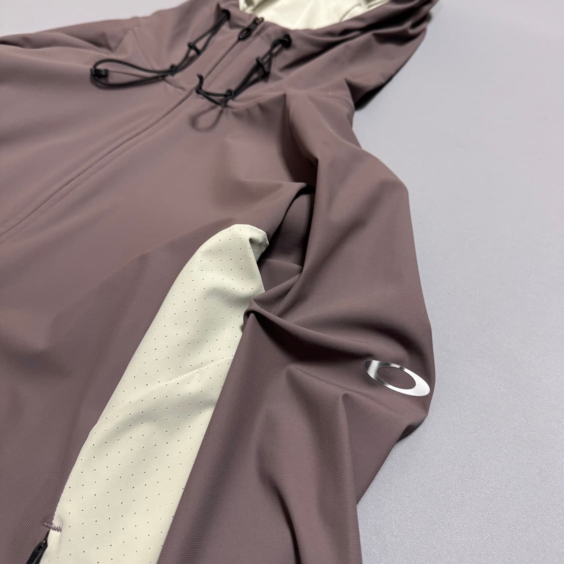 오클리(OAKLEY) 인디핑크 서클로고 퓨전 플랙스 후드 트레이닝 집업 상품이미지6