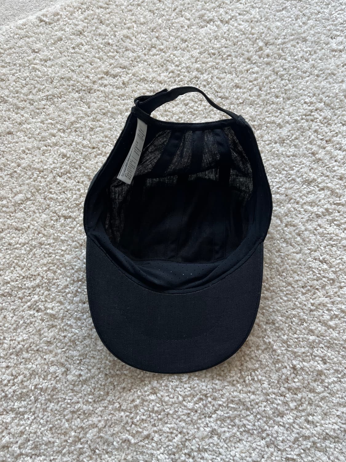 나이키 x 스투시 린넨 러닝 캡 블랙 상품이미지7