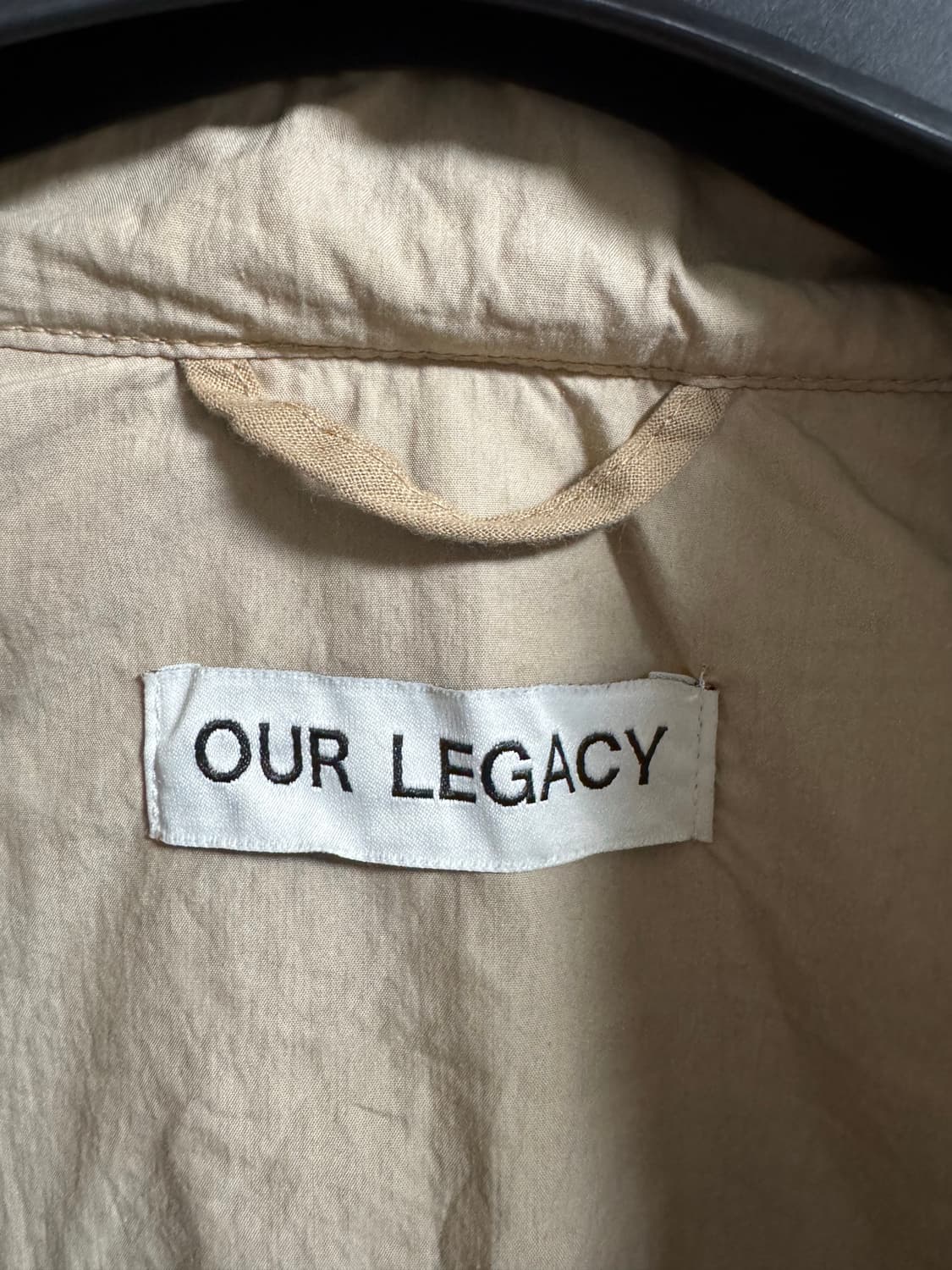 아워레가시 엑스헤일 푸파 파라슈트 포플린 메탈릭 샌드(48사이즈) 상품이미지2