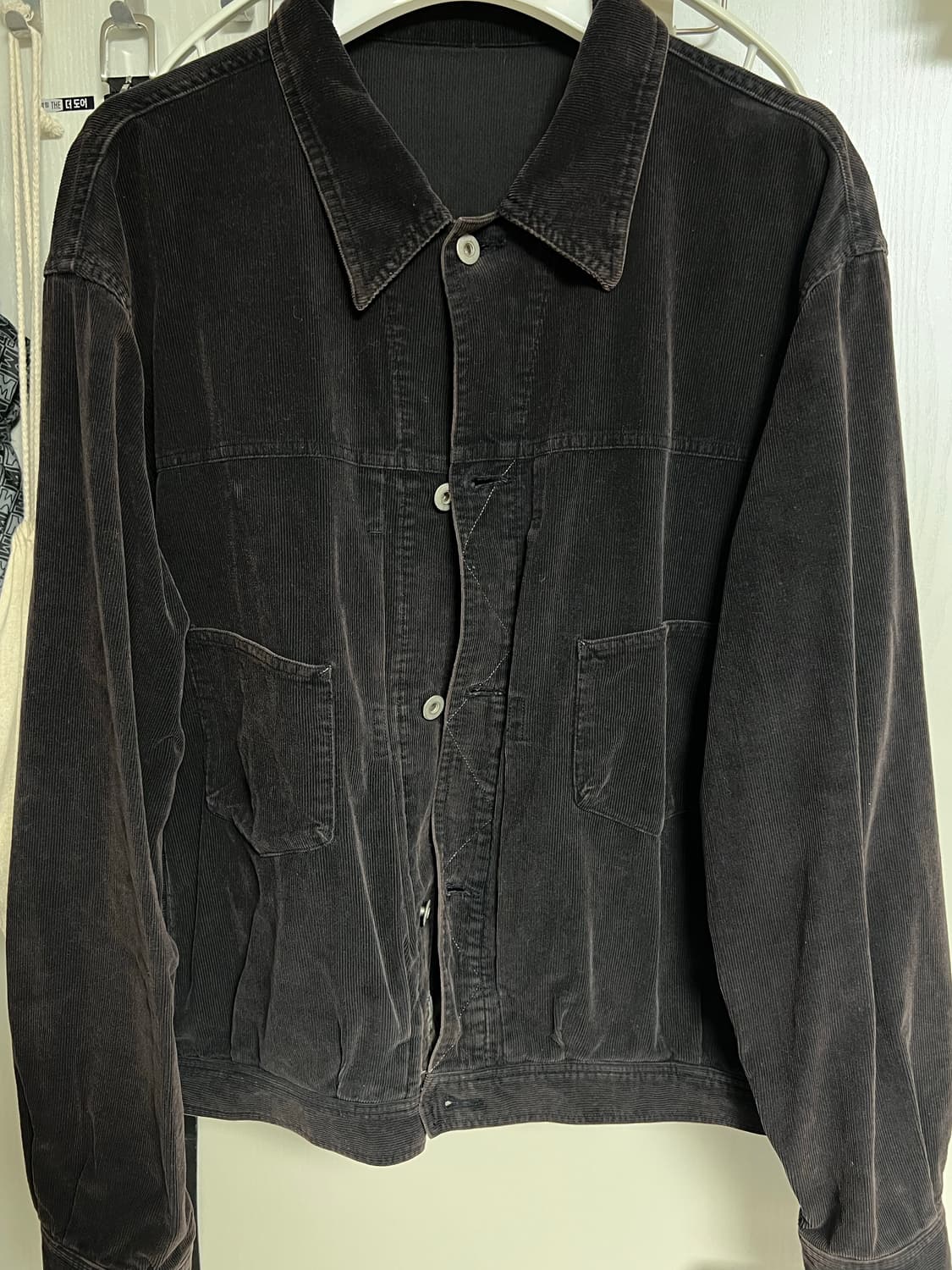 (4) 폴리테루 페이즐리 트러커 다크퍼플브라운 상품이미지2