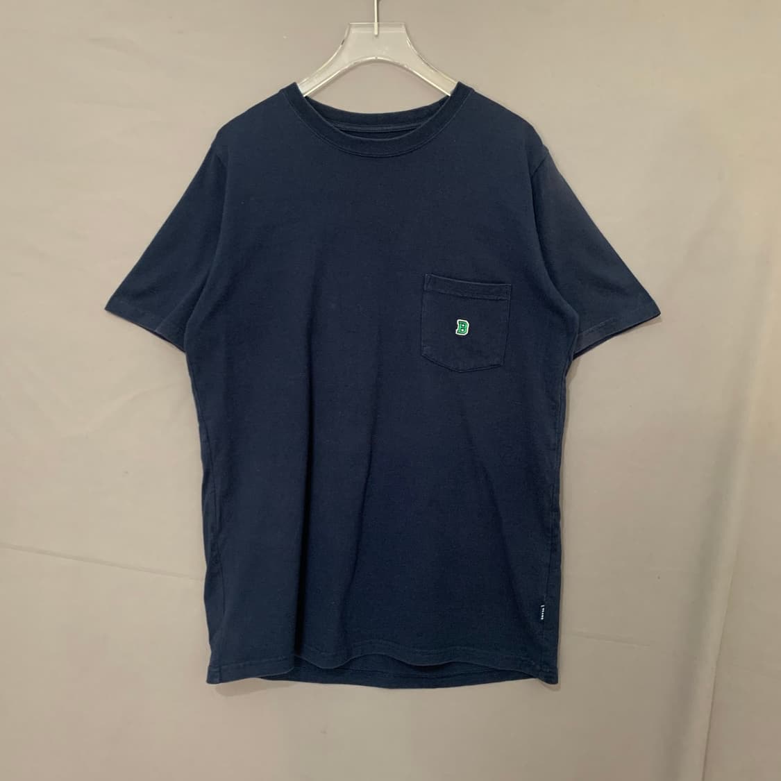 L BEAMS 빔즈 로고 패치 포켓 반팔티 상품이미지2