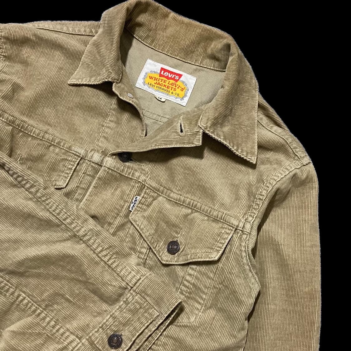 Levi's 리바이스 화이트 탭 빈티지 코듀로이 트러커 상품이미지4