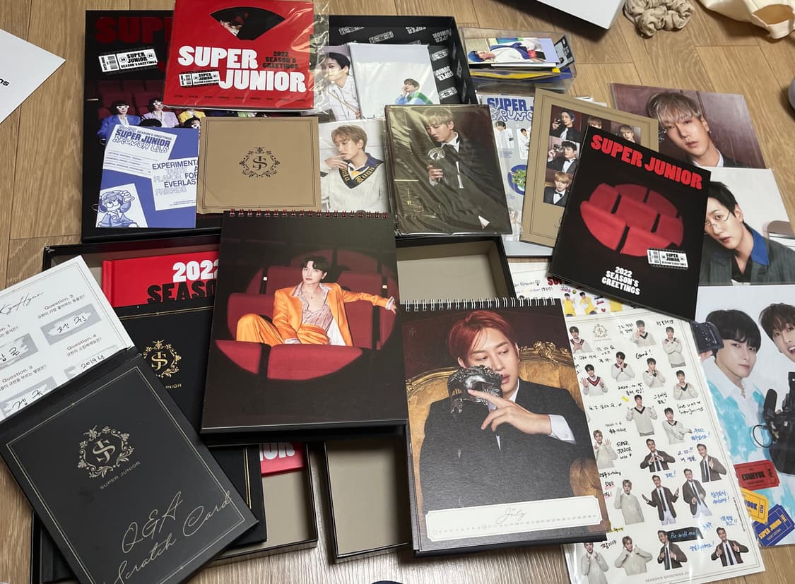 슈퍼주니어 굿즈 앨범 시그 포스터 포카 엽서 1~12집 디앤이 로꾸거 상품이미지4