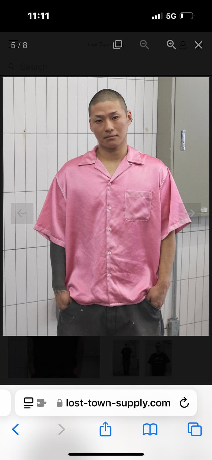 Lts 로스트 타운 서플라이 핑크 반팔 셔츠 상품이미지7