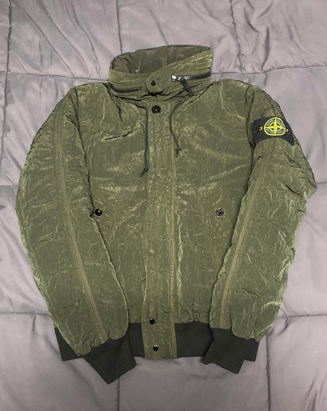 [S] 스톤아일랜드 나일론씬 구스다운 자켓 상품이미지1