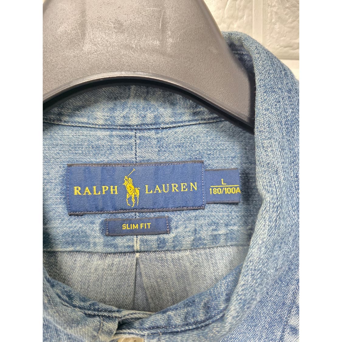 택포// 폴로 랄프로렌 데님 셔츠 L 상품이미지2