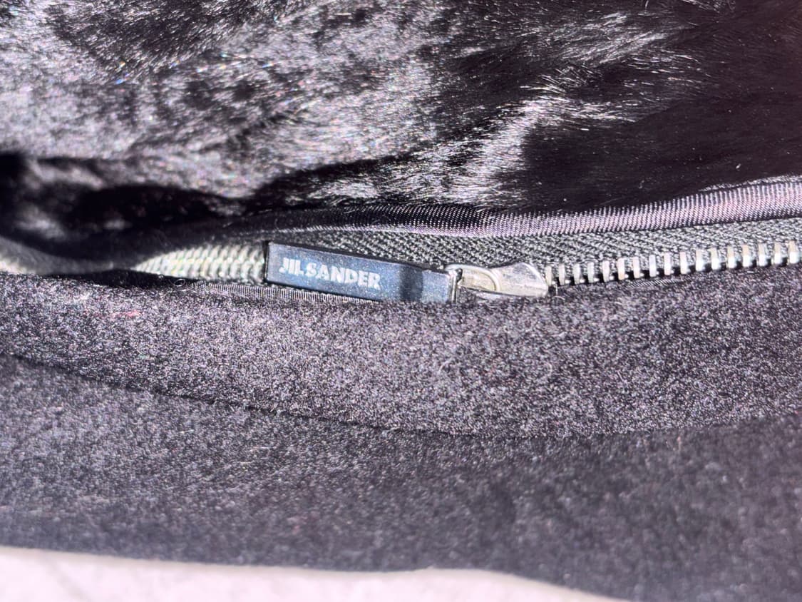03fw 질샌더 본인기 위즐퍼 후드 롱코트 상품이미지4