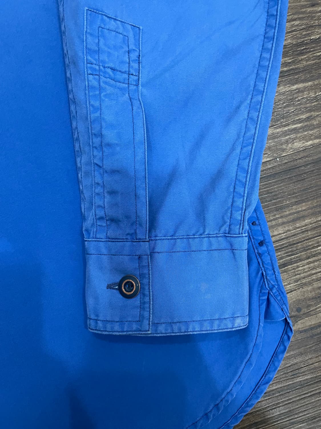 폴로 랄프로렌 헨리넥 빈티지블루워싱 워크 셔츠 상품이미지7