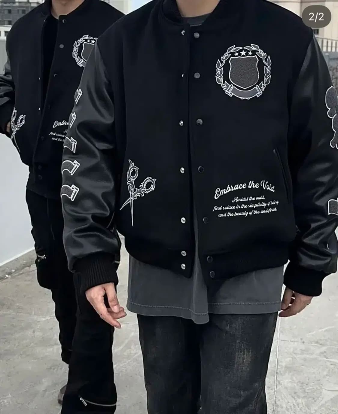 넥스트도어립스 바시티 자켓 1 size 상품이미지1