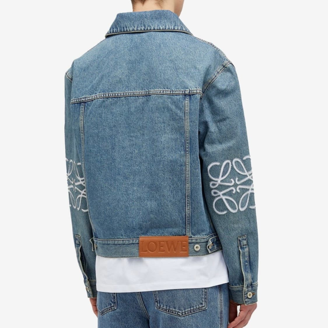 [S+급/50] 로에베 아나그램 데님 청자켓 상품이미지9