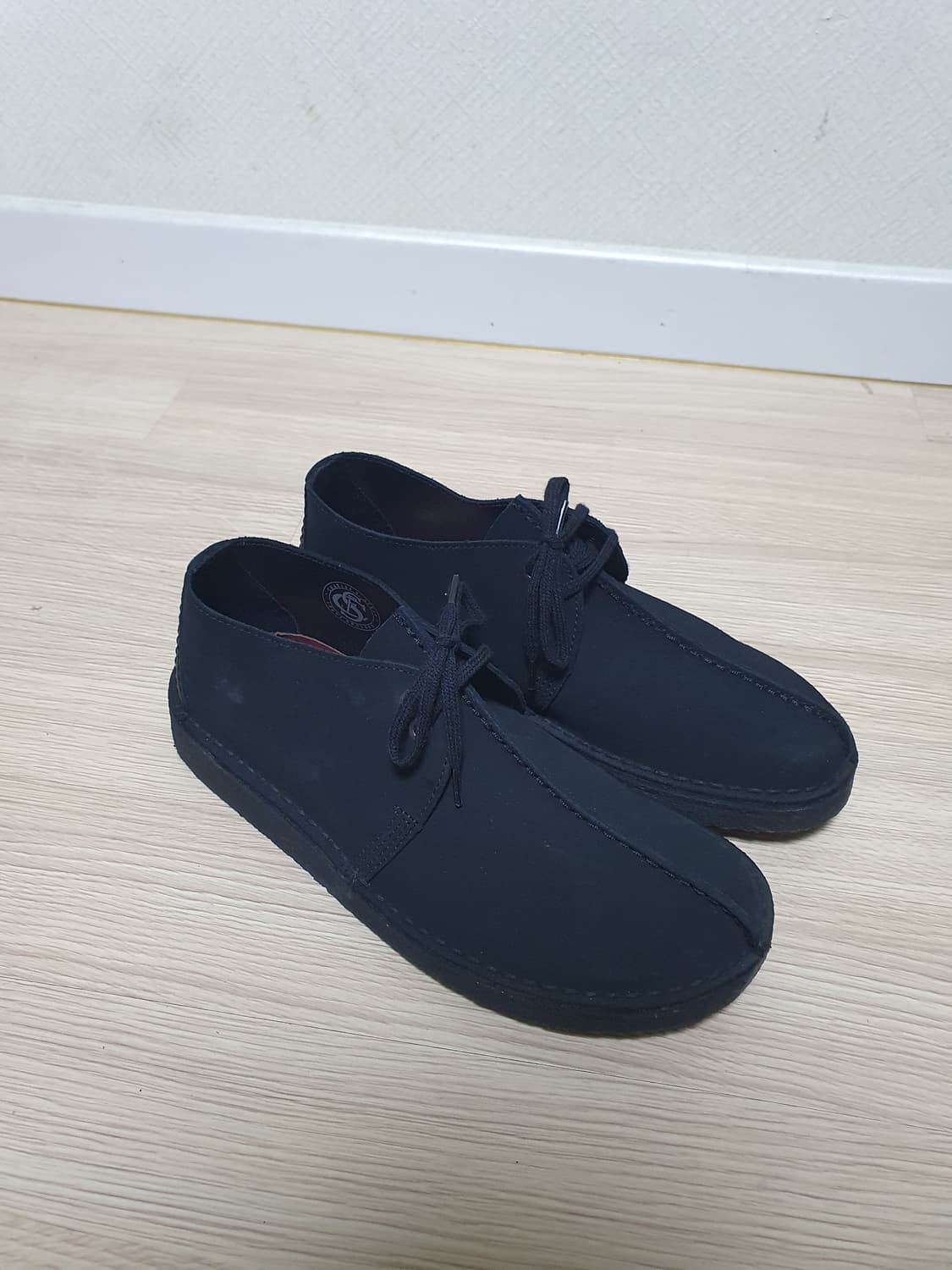 클락스 데저트 트랙 부츠 블랙 스웨이드265 상품이미지2