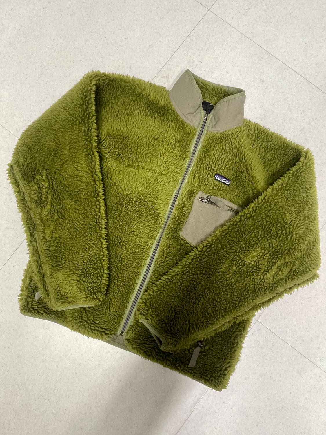 [M] 파타고니아 빈티지 딥파일 모스그린 상품이미지1