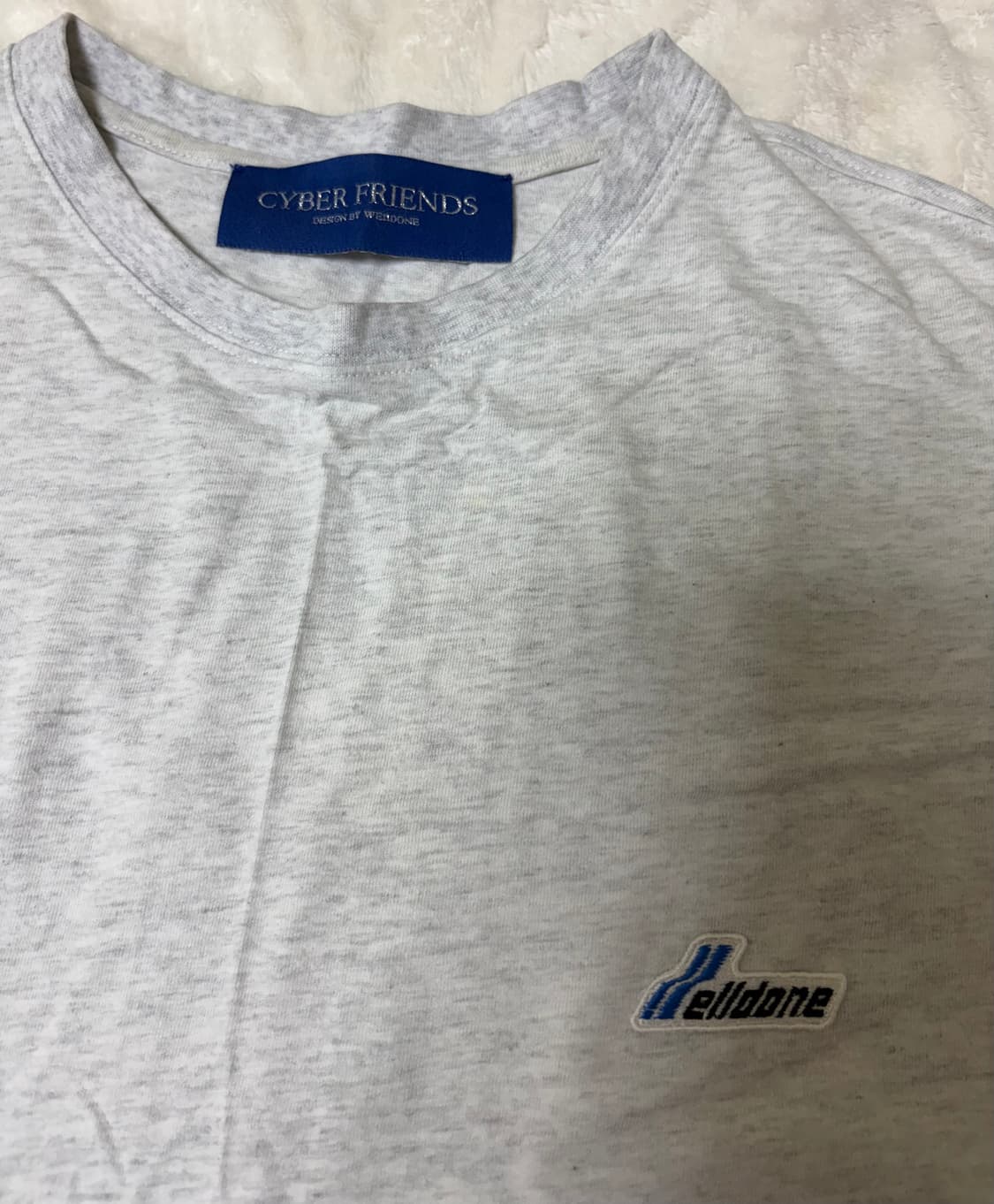 We11done 웰던 롱슬리브 라이트그레이 / 2 상품이미지4