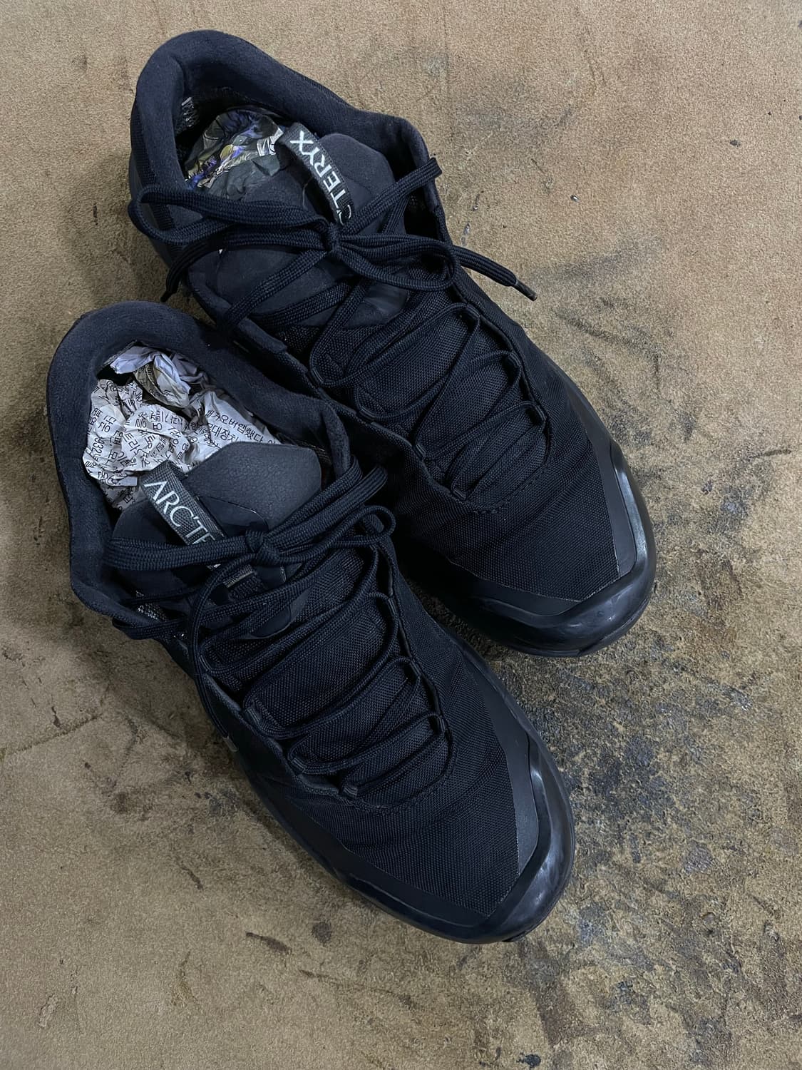 아크테릭스/블랙 에어리어스FL고어텍스 운동화(260) 상품이미지1