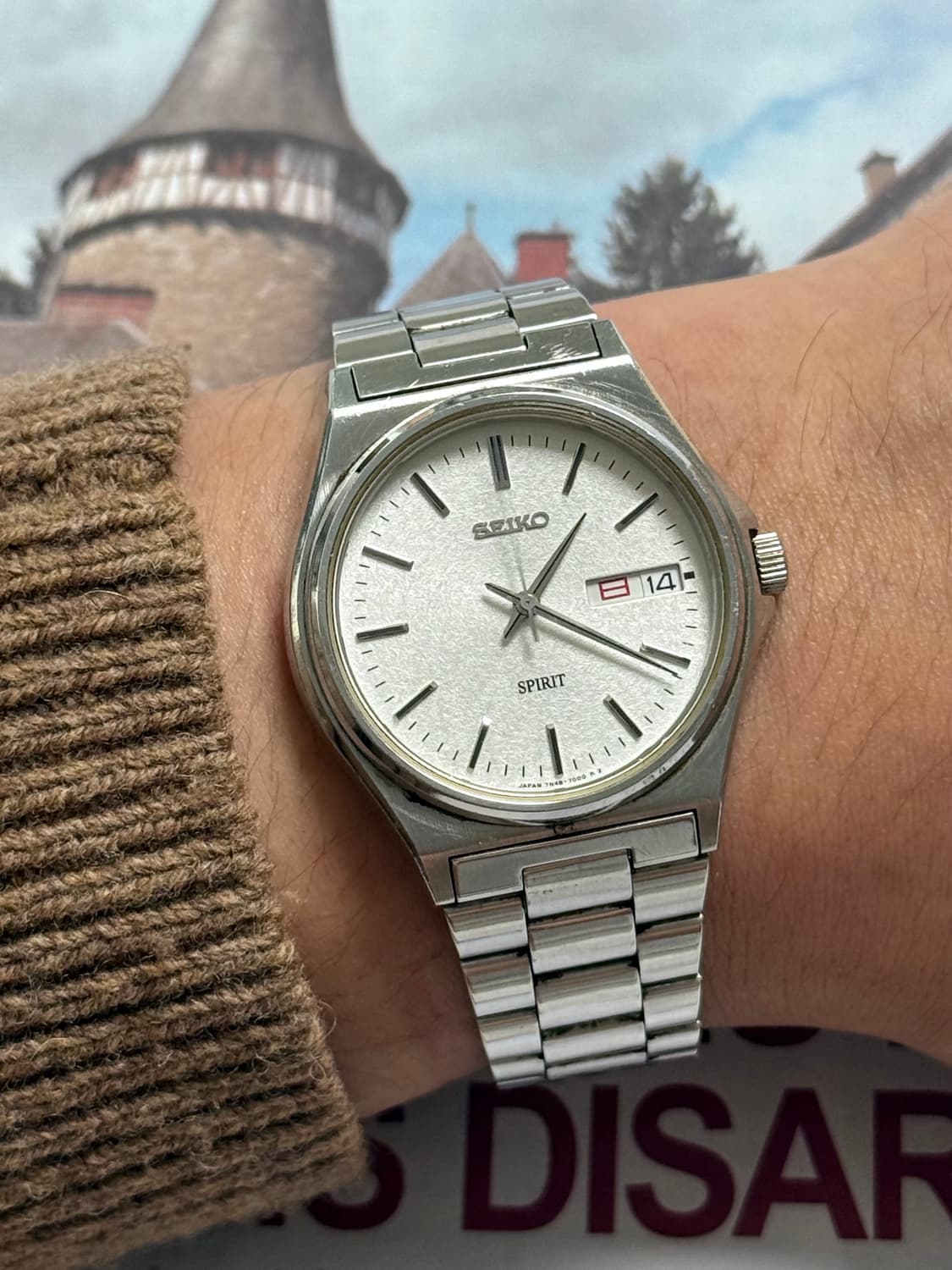 Seiko 세이코 쿼츠 SPRIT 스노우 플레이크 Day-Date 199 상품이미지9