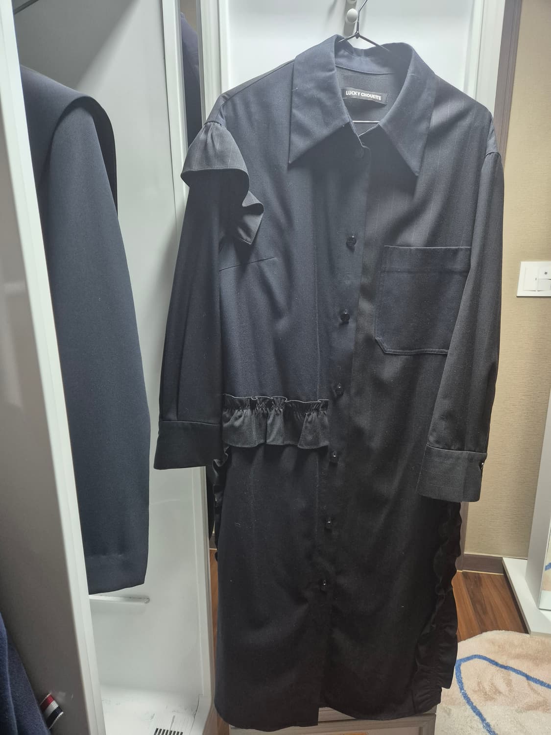 럭키슈어뜨 셔츠 원피스 상품이미지2