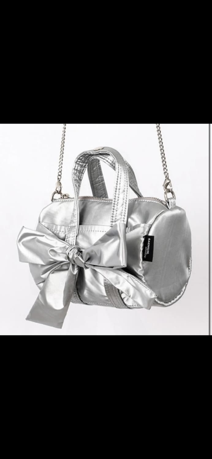 생긴스튜디오 리본백(체인포함) 상품이미지2