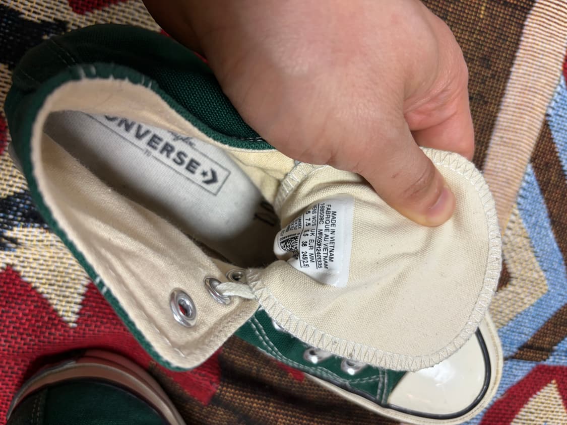 245) 컨버스 척70 하이 그린 상품이미지6