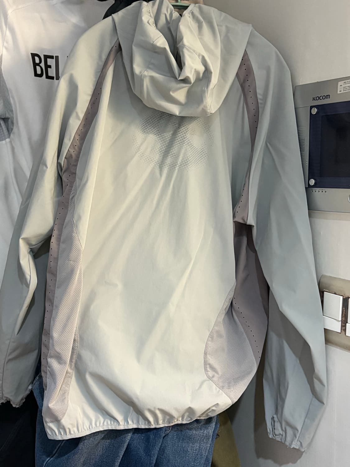 산산기어 러닝 자켓 스카이블루 23SS 상품이미지2