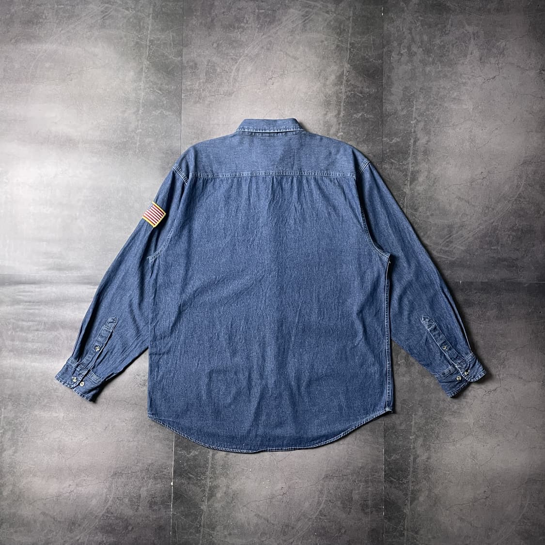 PORT&COMPANY 빈티지 코튼 데님 셔츠 A00591 상품이미지7