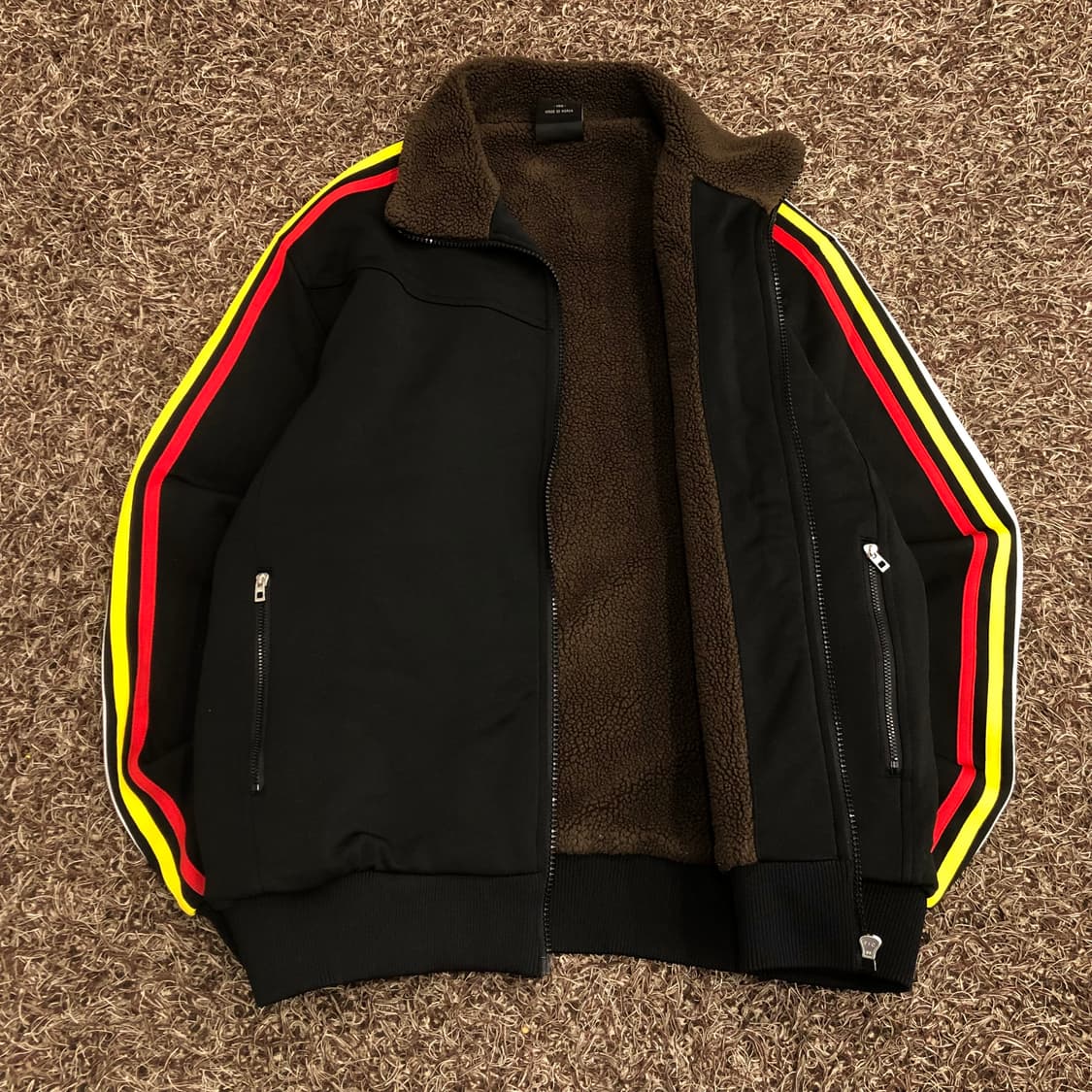 아디다스 백로고 플리스 집업 트랙 자켓  상품이미지3