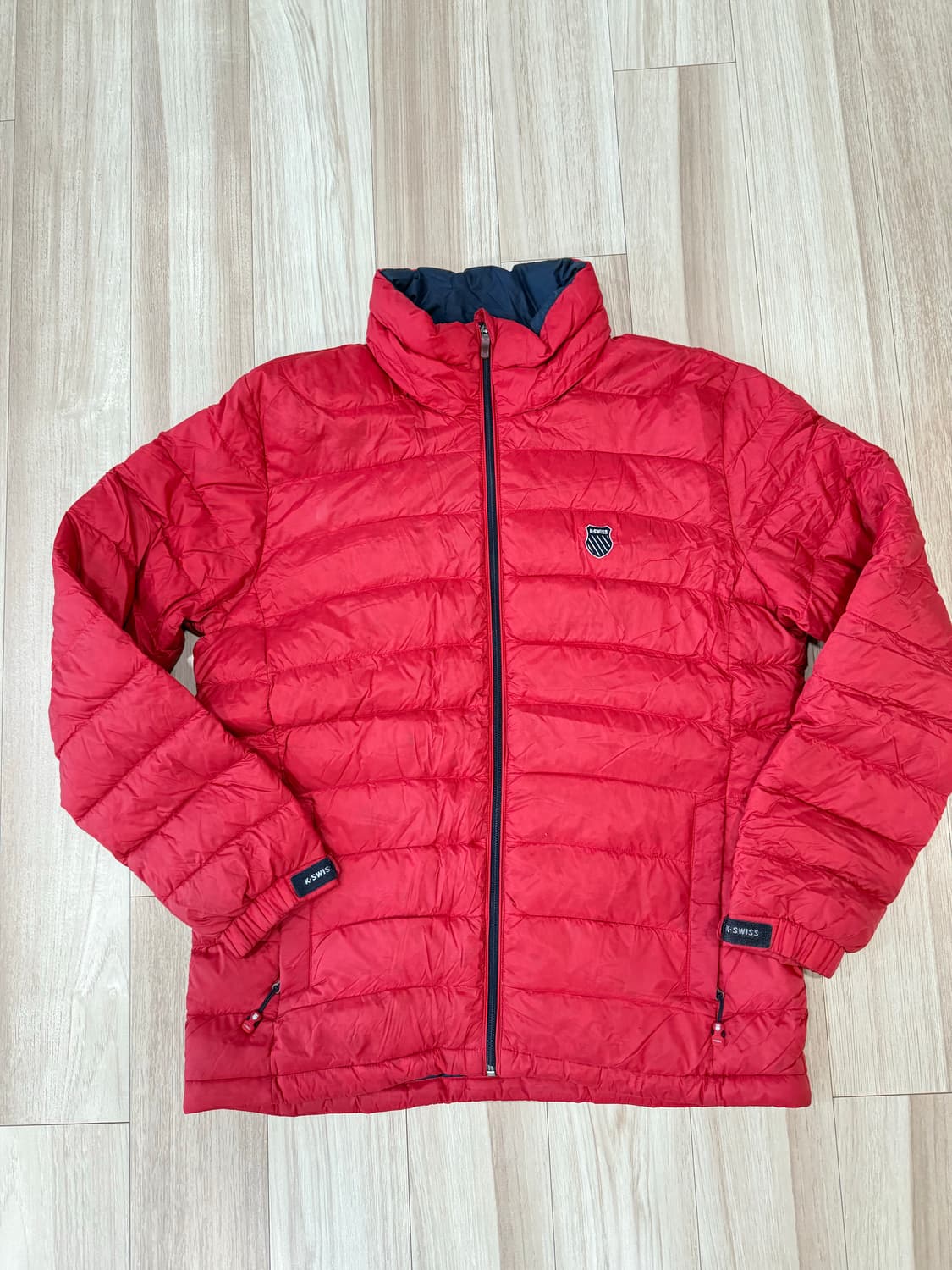 케이스위스 K-SWISS 스탠드넥 슬림다운 105 / 구스 90:10 / 상품이미지1