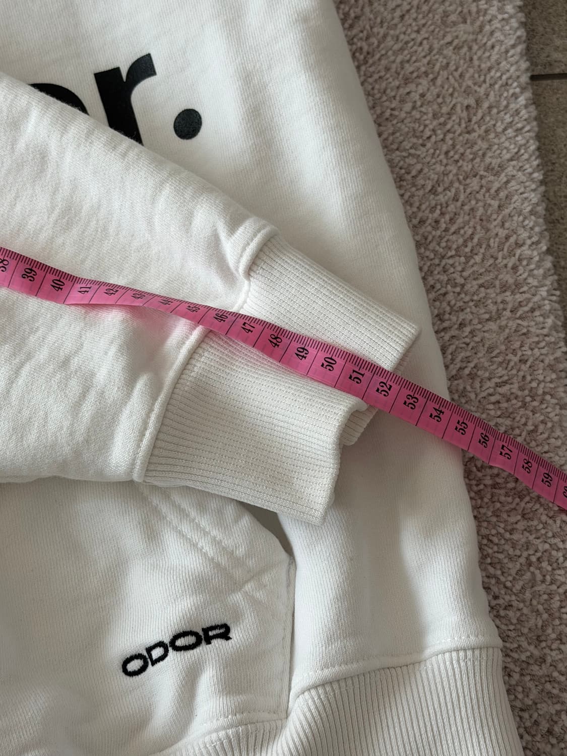 ODOR 기모 오도어 시리 후드집업 사이즈 1 상품이미지4