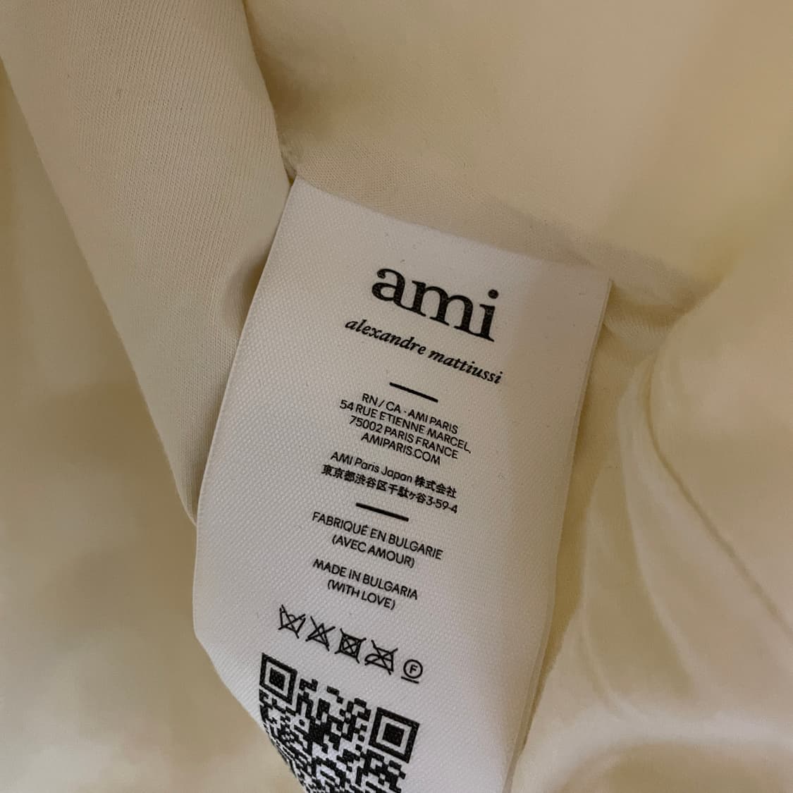 AMI 크리스탈 빅로고 후드티 S 상품이미지7
