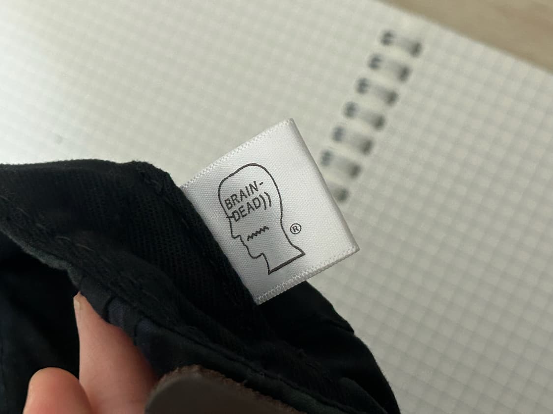 23FW Brain Dead check pattern cap 상품이미지5