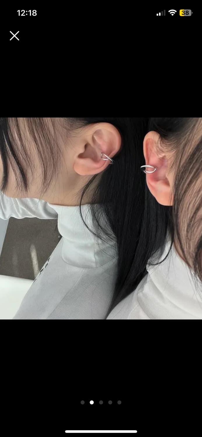 데이큐 더블 뉴문 이어커프 상품이미지1