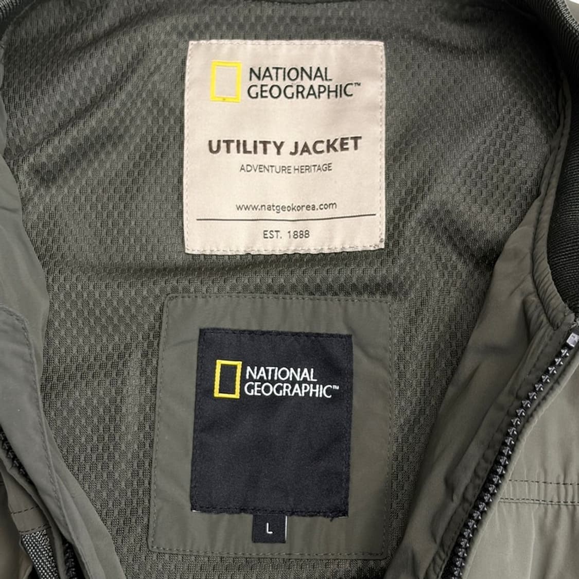 NATIONAL GEOGRAPHIC 로우머스 유틸리티 항공점퍼 L 상품이미지4
