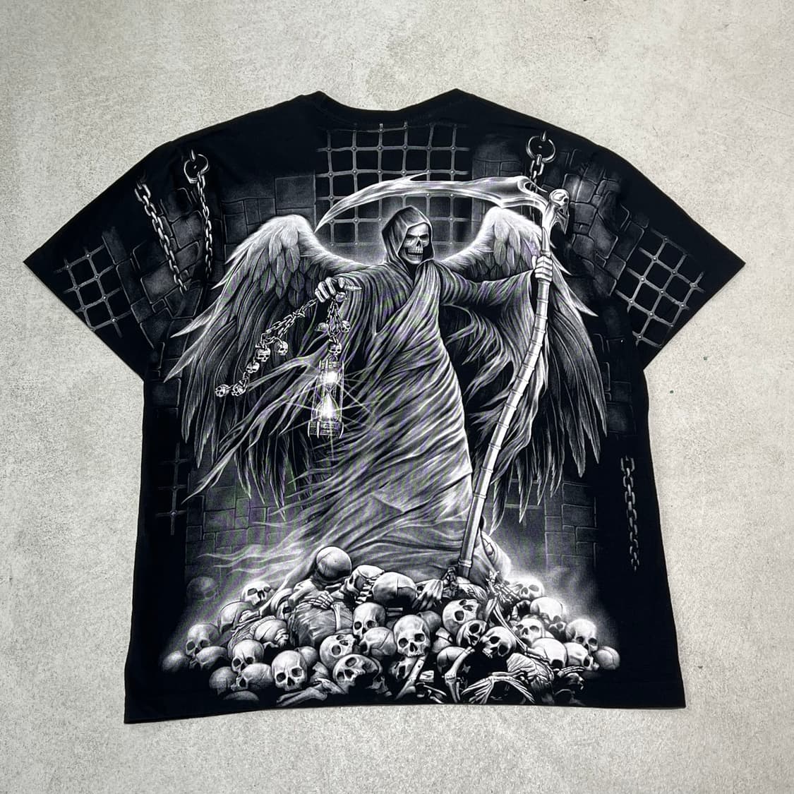 락 이글 프린팅 반팔티셔츠 s10896 상품이미지2