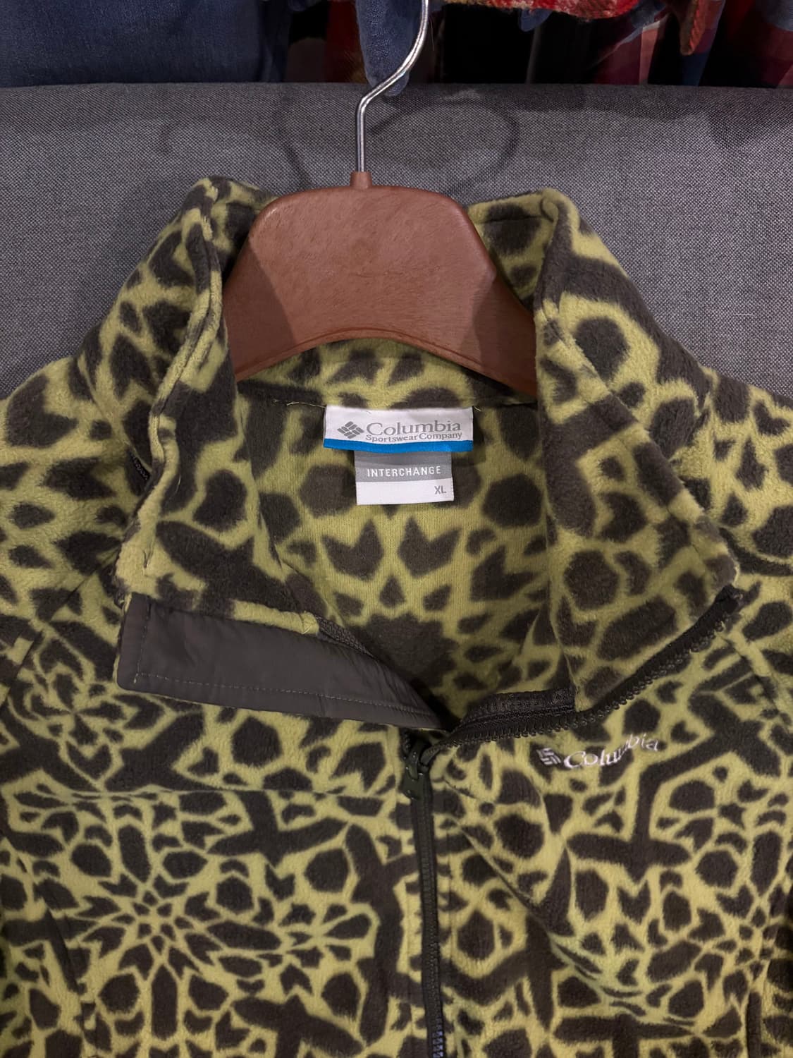 콜롬비아 패턴 후리스 상품이미지4