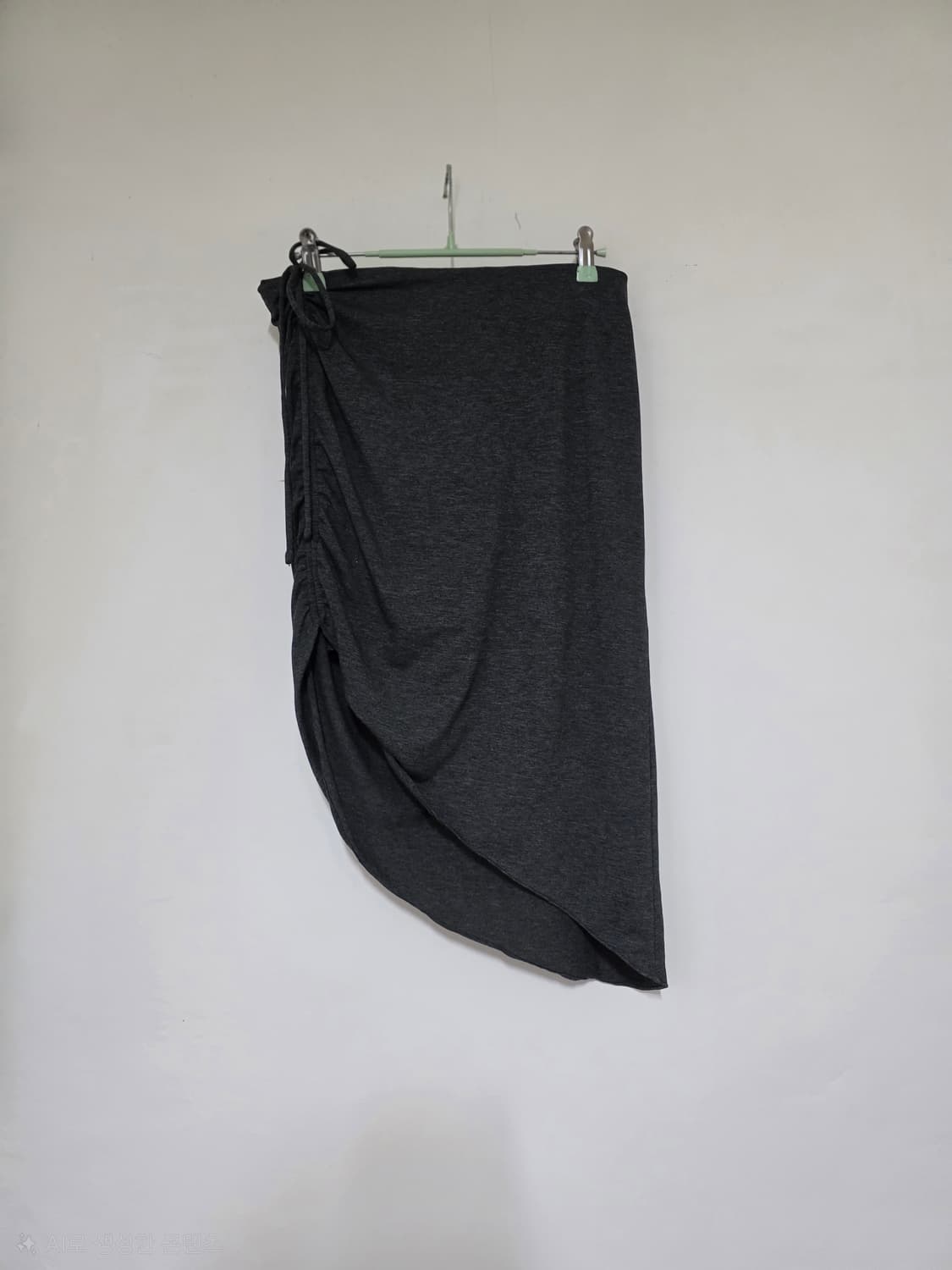 VOV 보브 그레이 언발런스 셔링. 스커트 55 세탁완료 상품이미지1