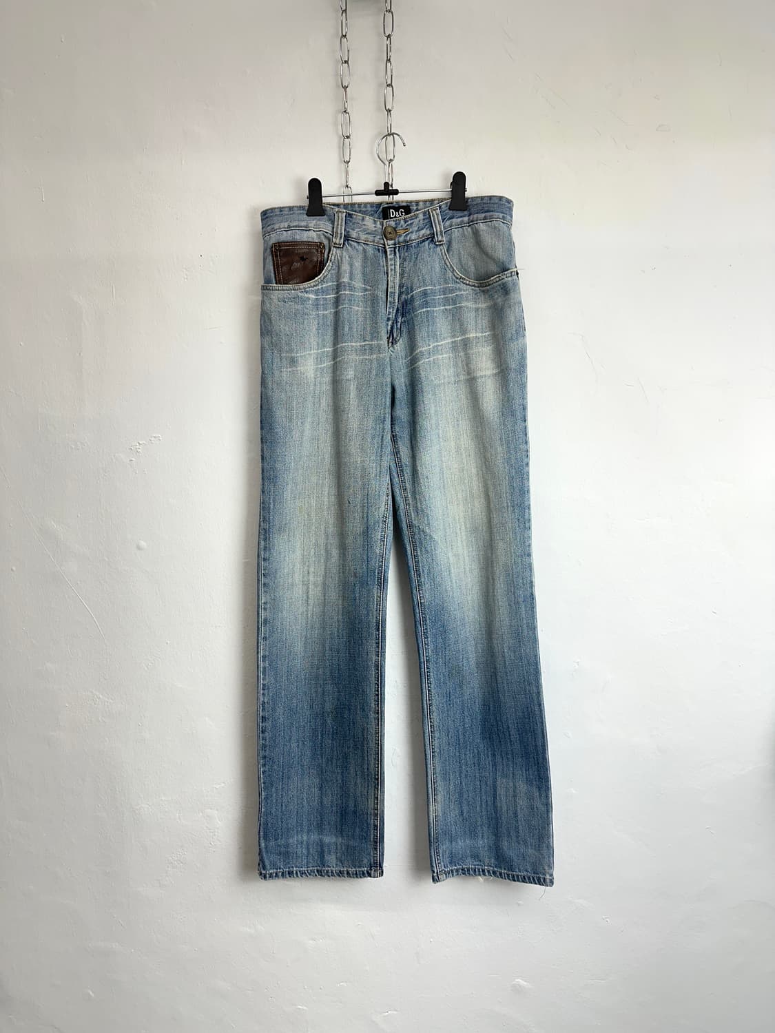 D&G Leather Patch Denim 상품이미지4