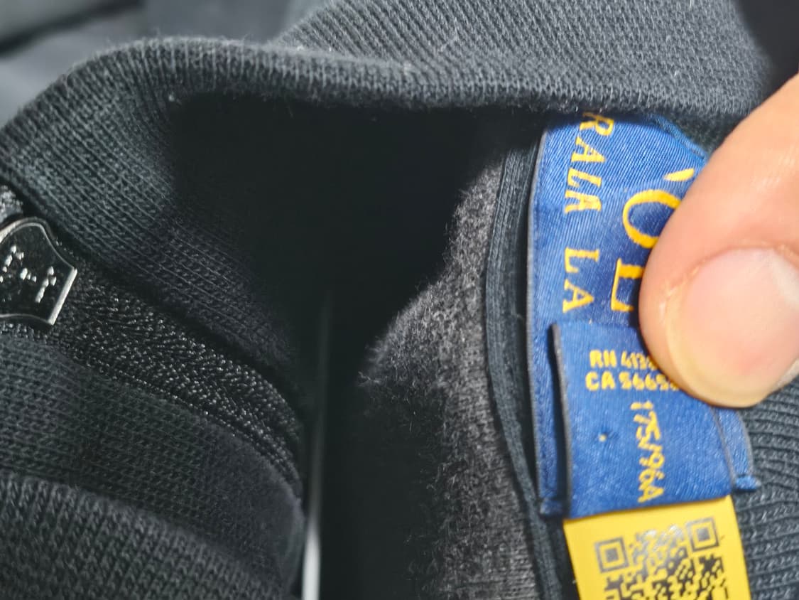 Polo Ralgh Launren 더블 니트 풀 집업 자켓 M 상품이미지5