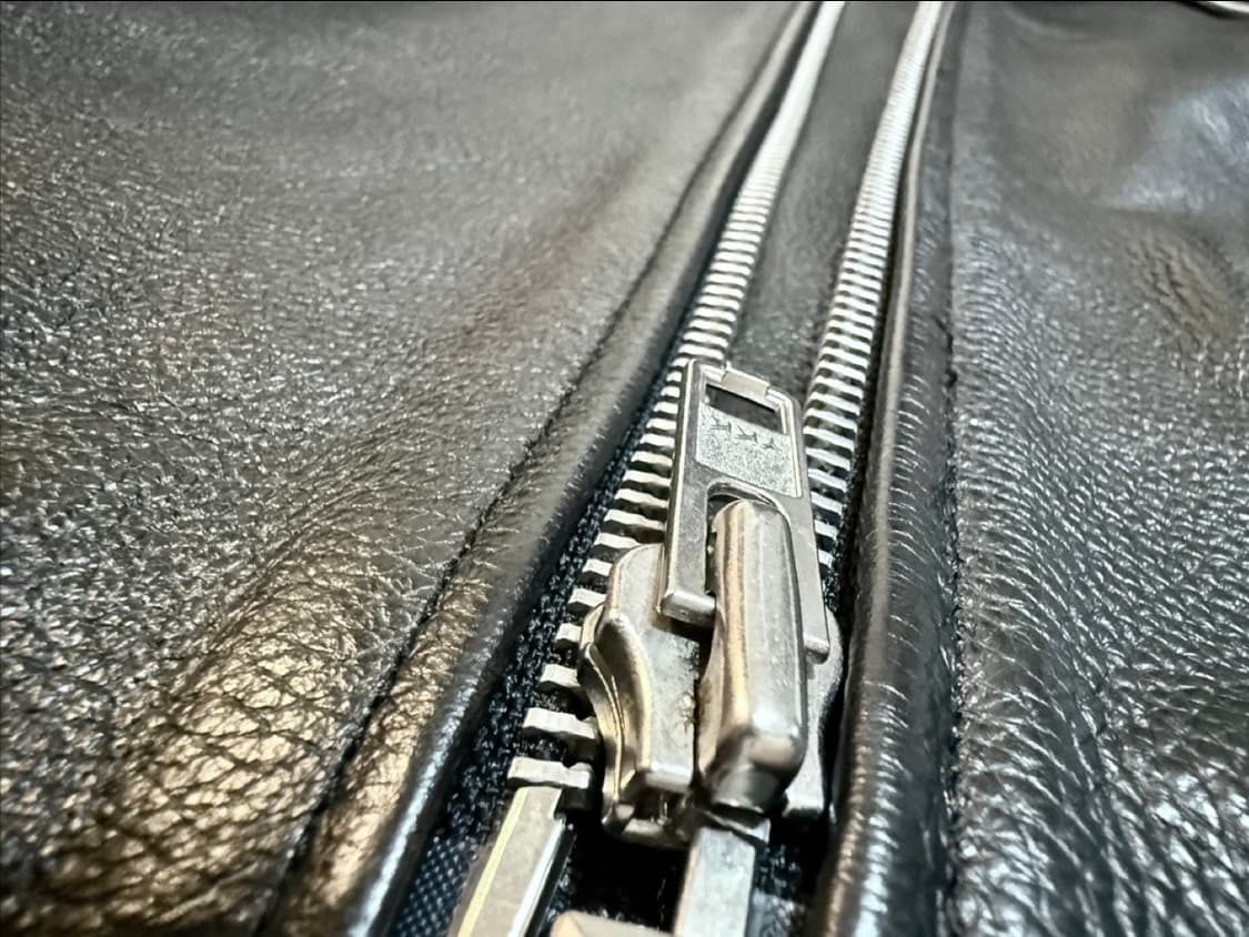 카우하이드 통소가죽 라이더 자켓 상품이미지3