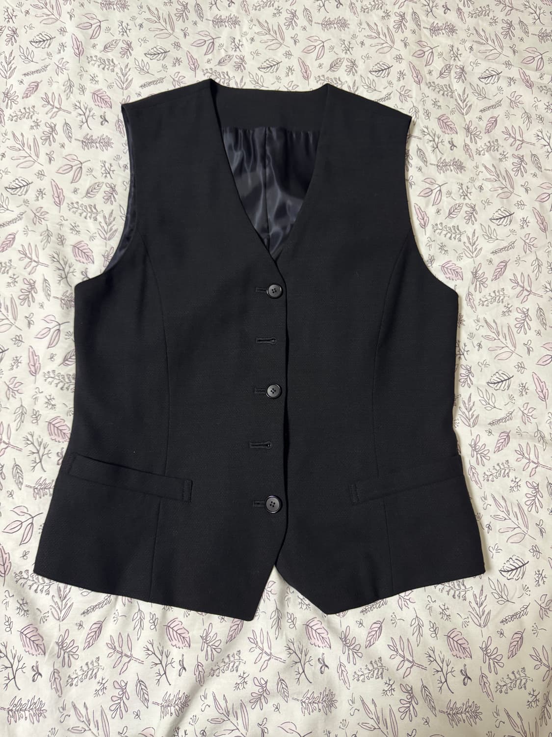 BLACK GEEK CHIC VEST 상품이미지1