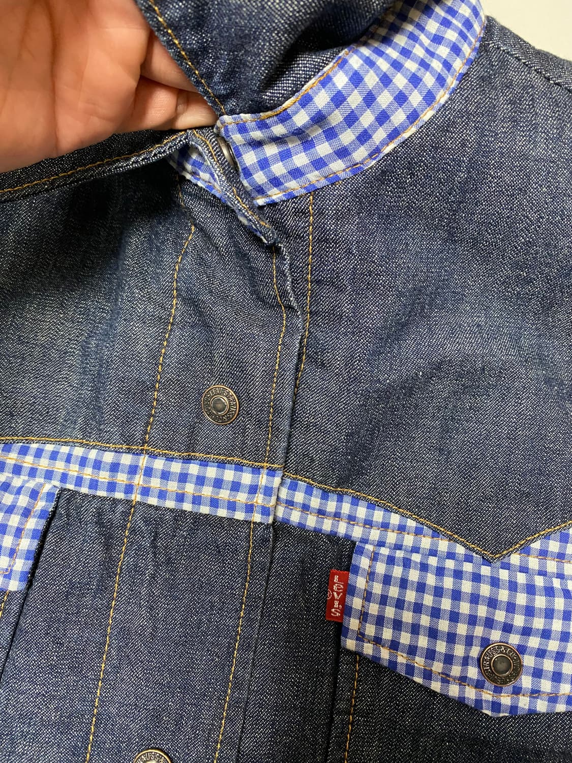 리바이스 레드탭 데님 자켓 (꼼데가르송) 상품이미지4