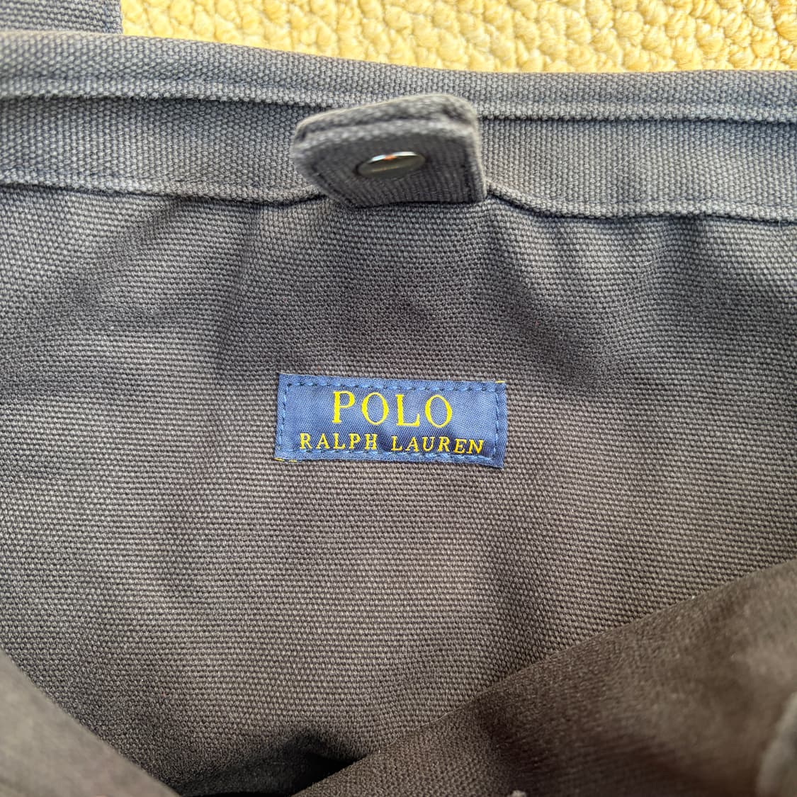 폴로 랄프로렌 화이트 빅포니 캔버스 토드백 상품이미지3