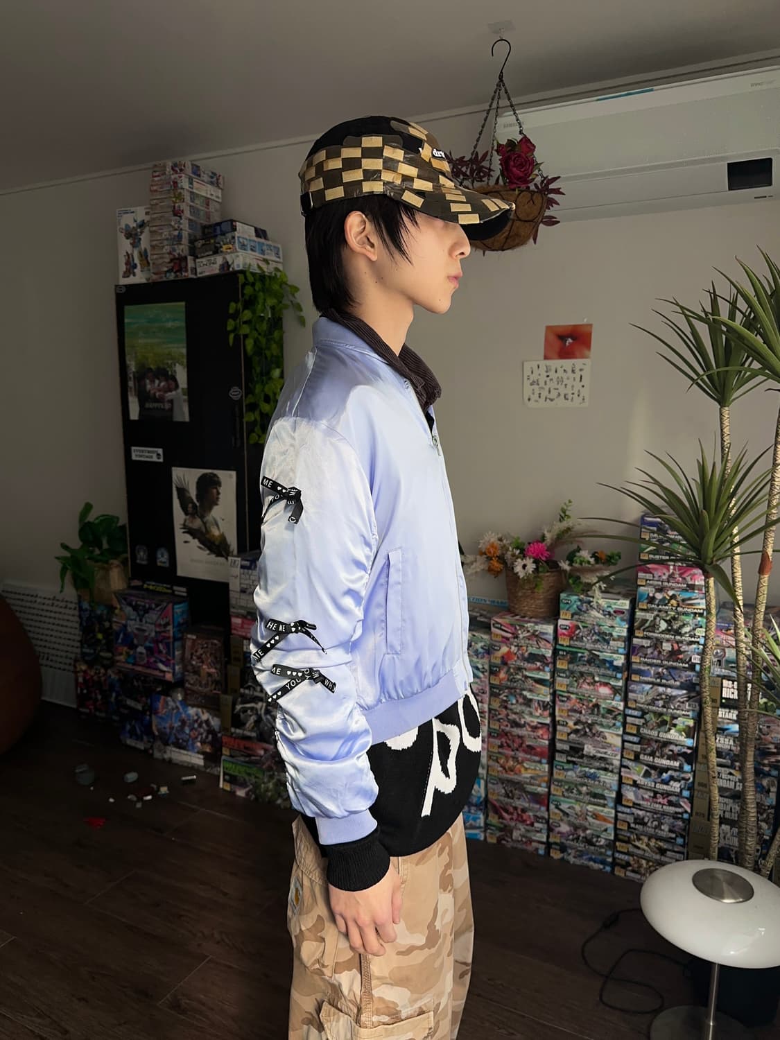 Chip Clip Mini 사이드 스트링 글로시 블루종 상품이미지5