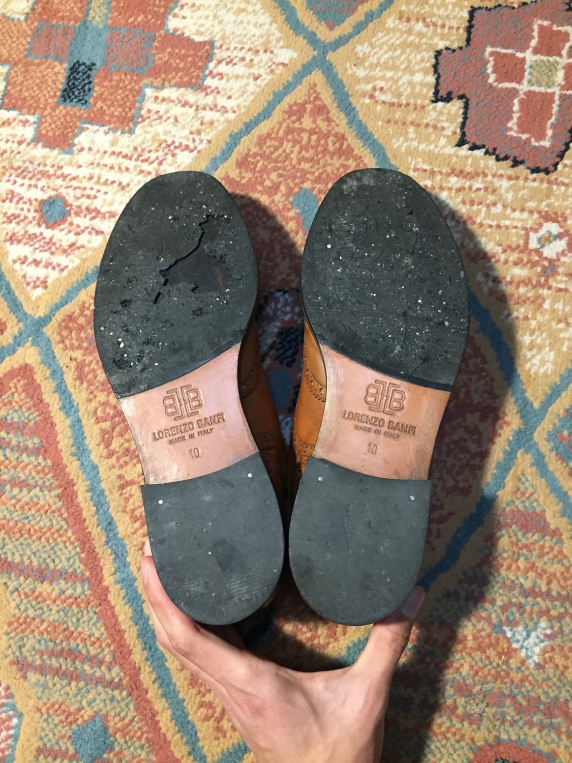 빈티지 이태리 메이드 윙팁  상품이미지10