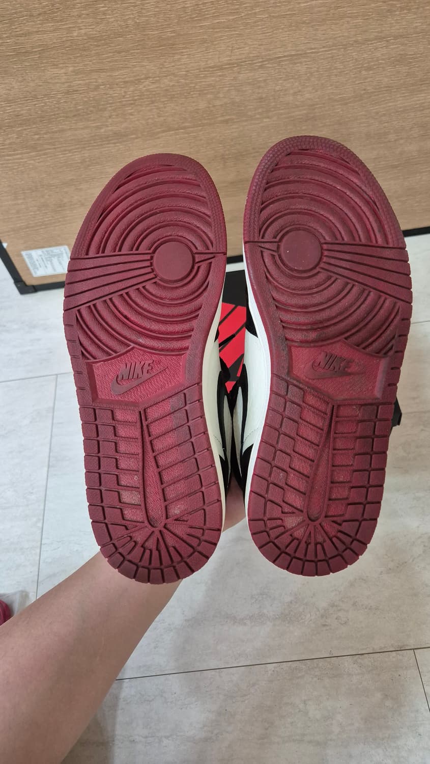 [260] 나이키 조던1 낫포리셀 레드 상품이미지5