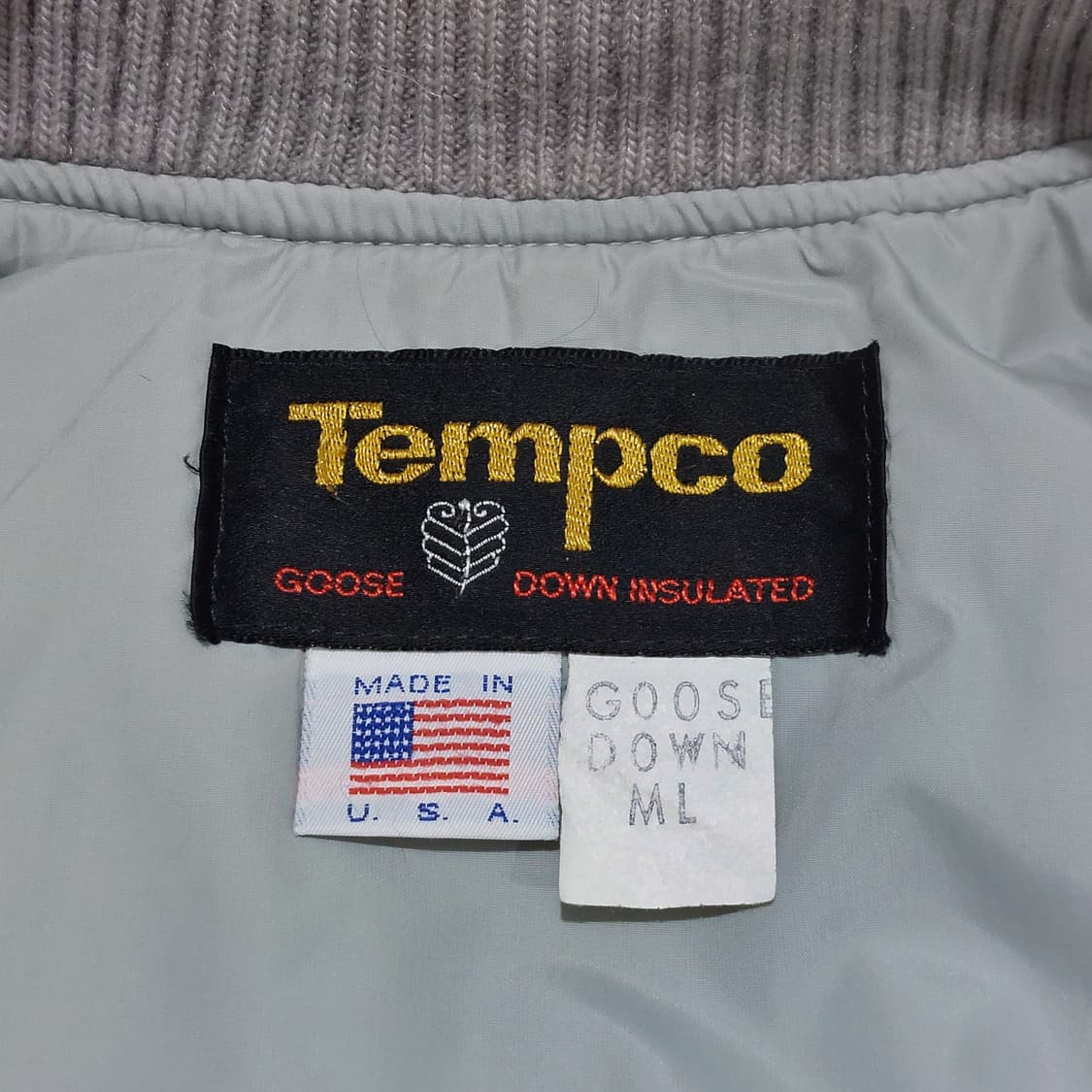 tempco 80s 웨스턴 구스다운 자켓 L (105)  상품이미지7