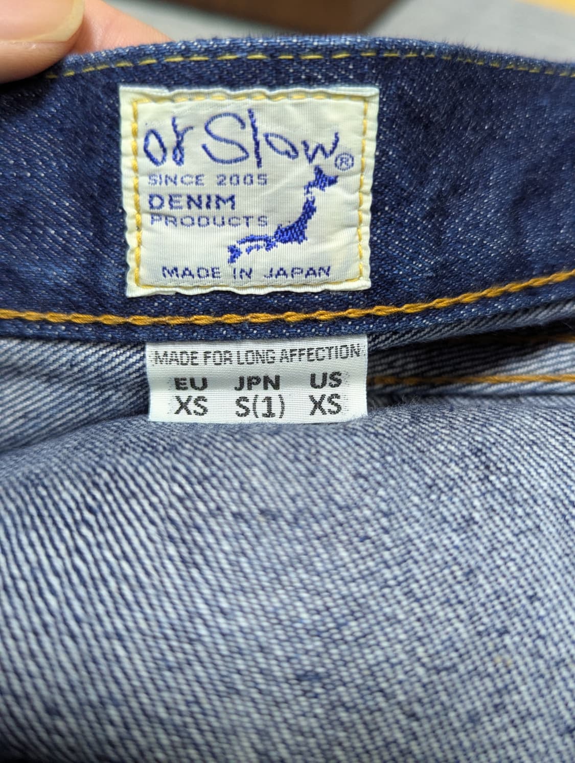 오어슬로우 105 1year 원워시 1사이즈 수선X 상품이미지5