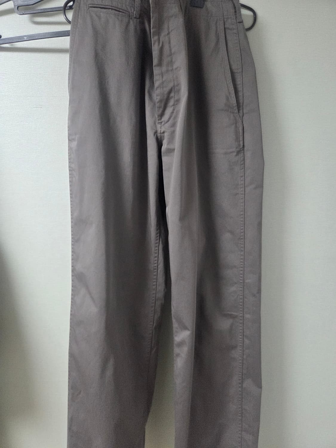 브라운야드 에센셜 라이트 치노 팬츠, 올리브 그레이 상품이미지2