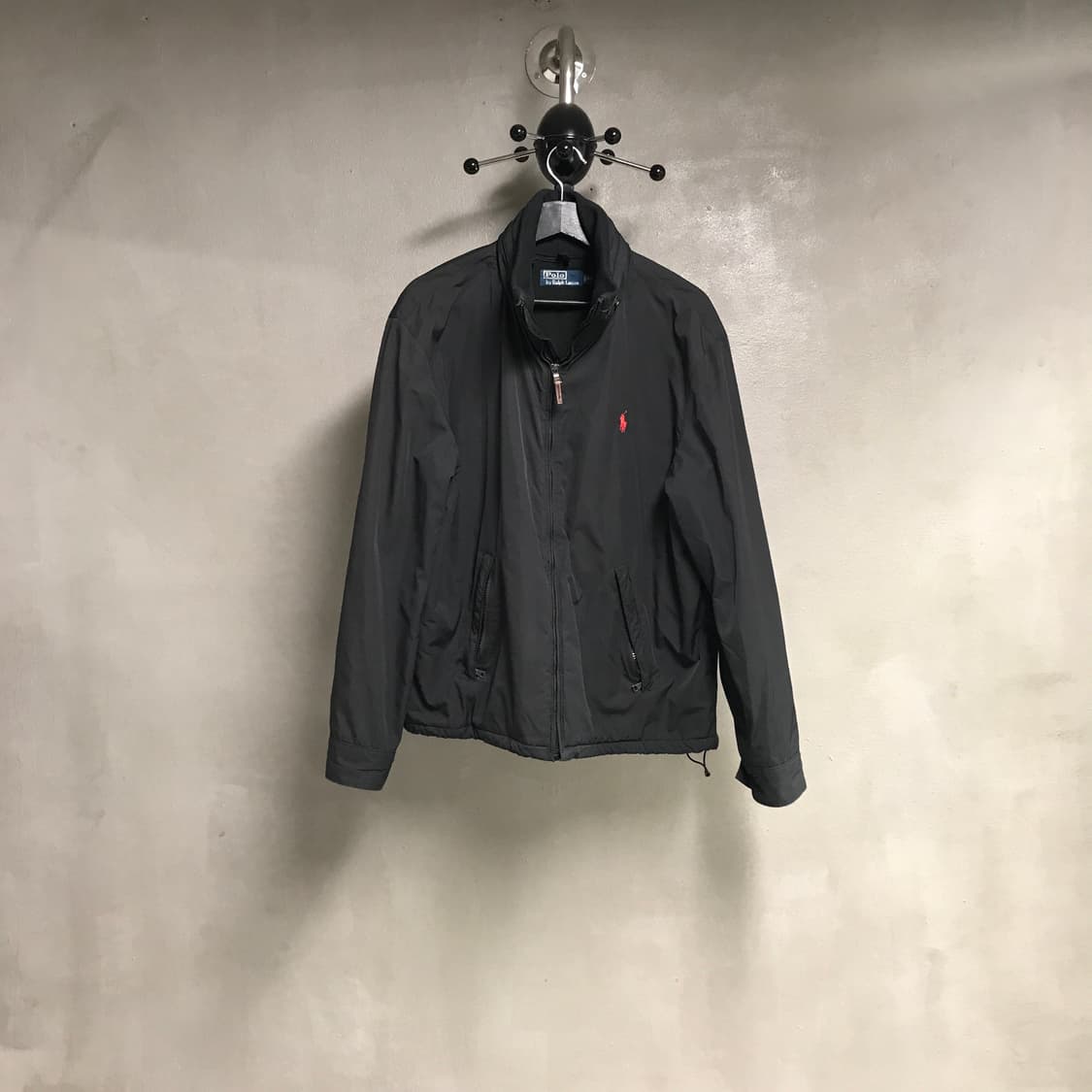 폴로 랄프로렌 기모 페리 자켓 블랙 XL 상품이미지1