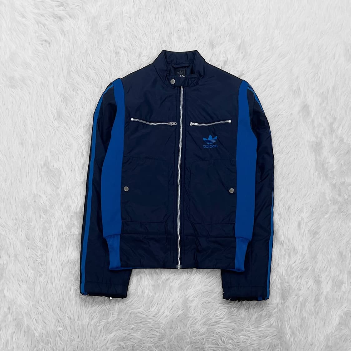 아디다스 프란체스카 레이싱 패디드 자켓 네이비 상품이미지2