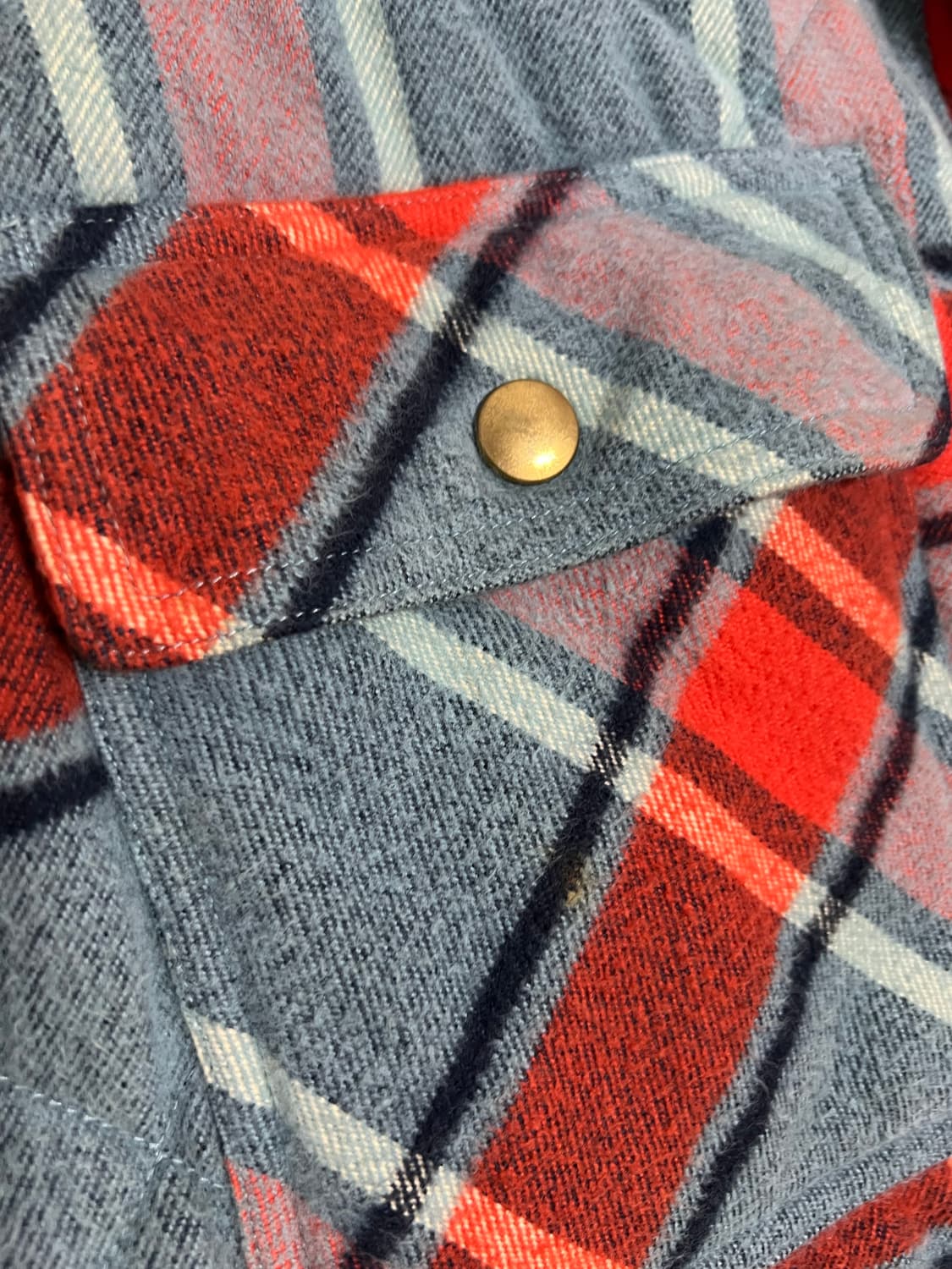 세븐바이세븐 체크 퀼리티드 자켓 L 상품이미지4